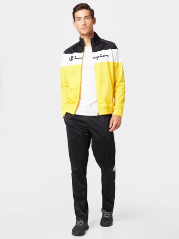 Champion Authentic Athletic Apparel Tracksuit in Yellow