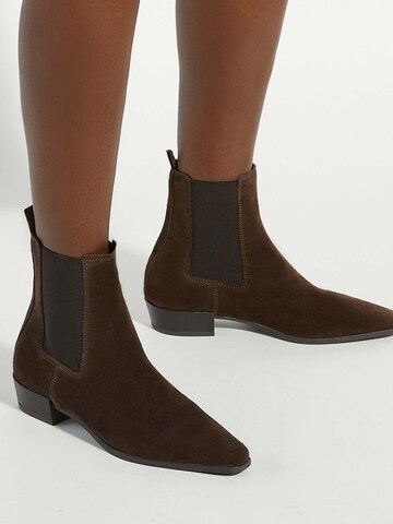 Chelsea Boots 'Parkers' Dune LONDON en marron