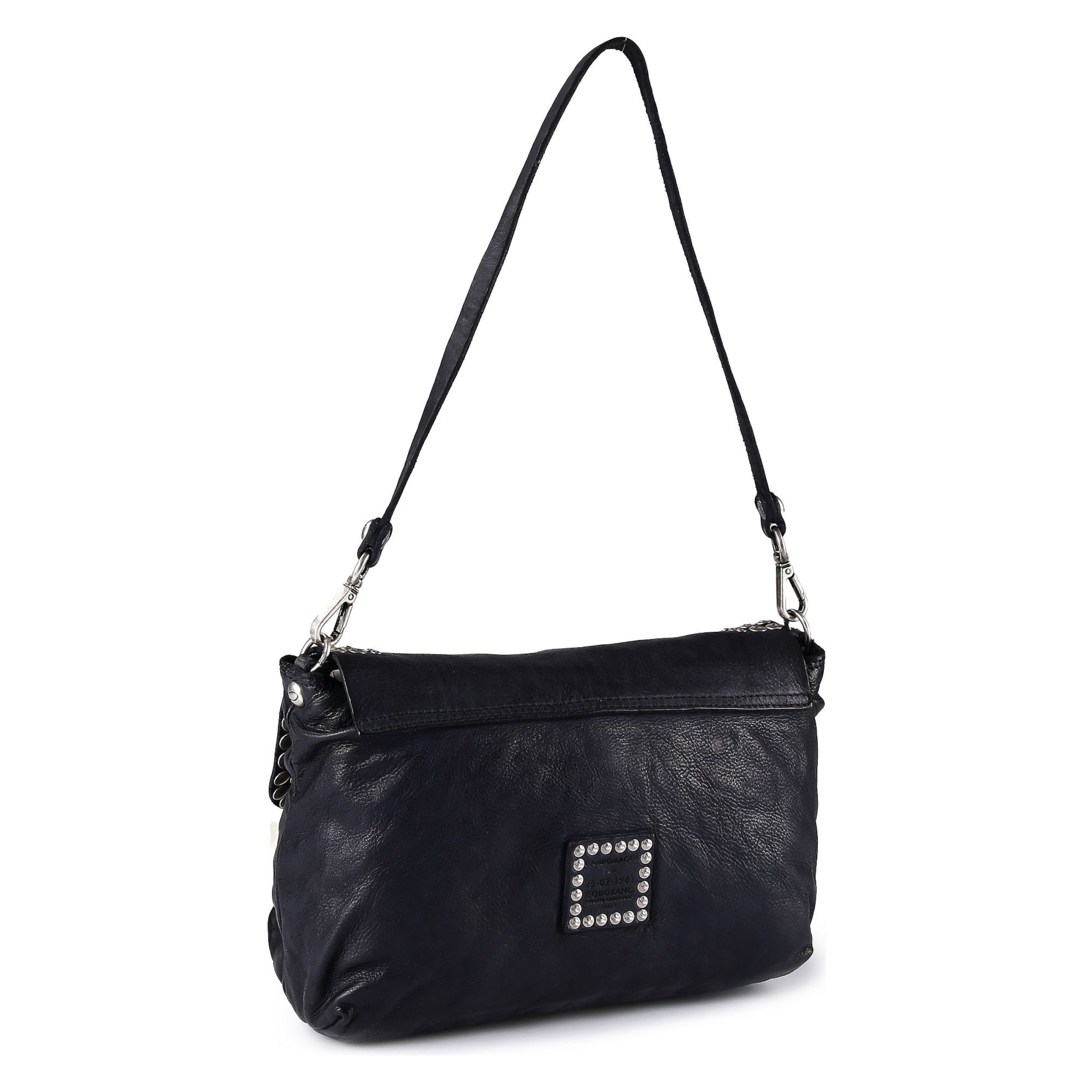 Campomaggi Schoudertas 'Orchidea' in Zwart