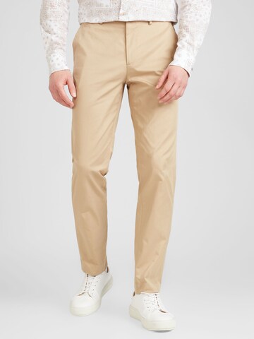 Regular Pantalon chino 'AUSTIN' JACK & JONES en beige : devant