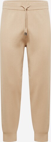 ABOUT YOU x Jaime Lorente Tapered Broek 'Miguel' in Bruin: voorkant