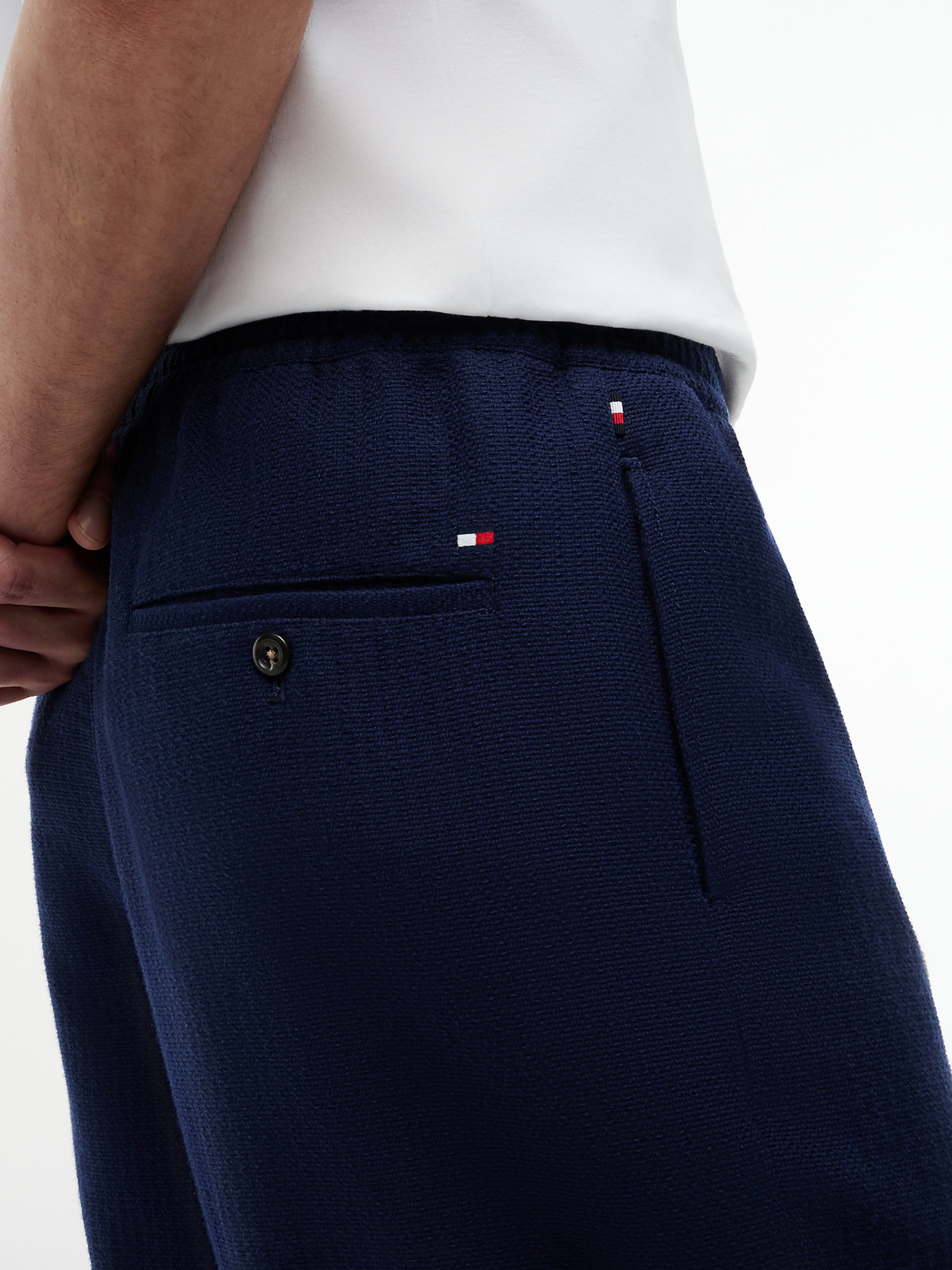 Loosefit Pantalon TOMMY HILFIGER en bleu