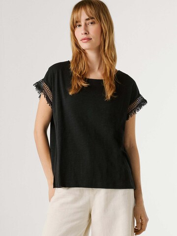 T-shirt 'Nain' Pepe Jeans en noir : devant