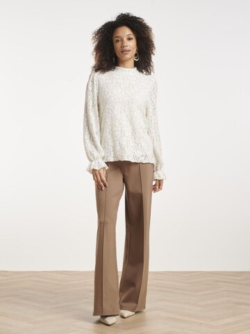 Smashed Lemon Blouse in Wit: voorkant