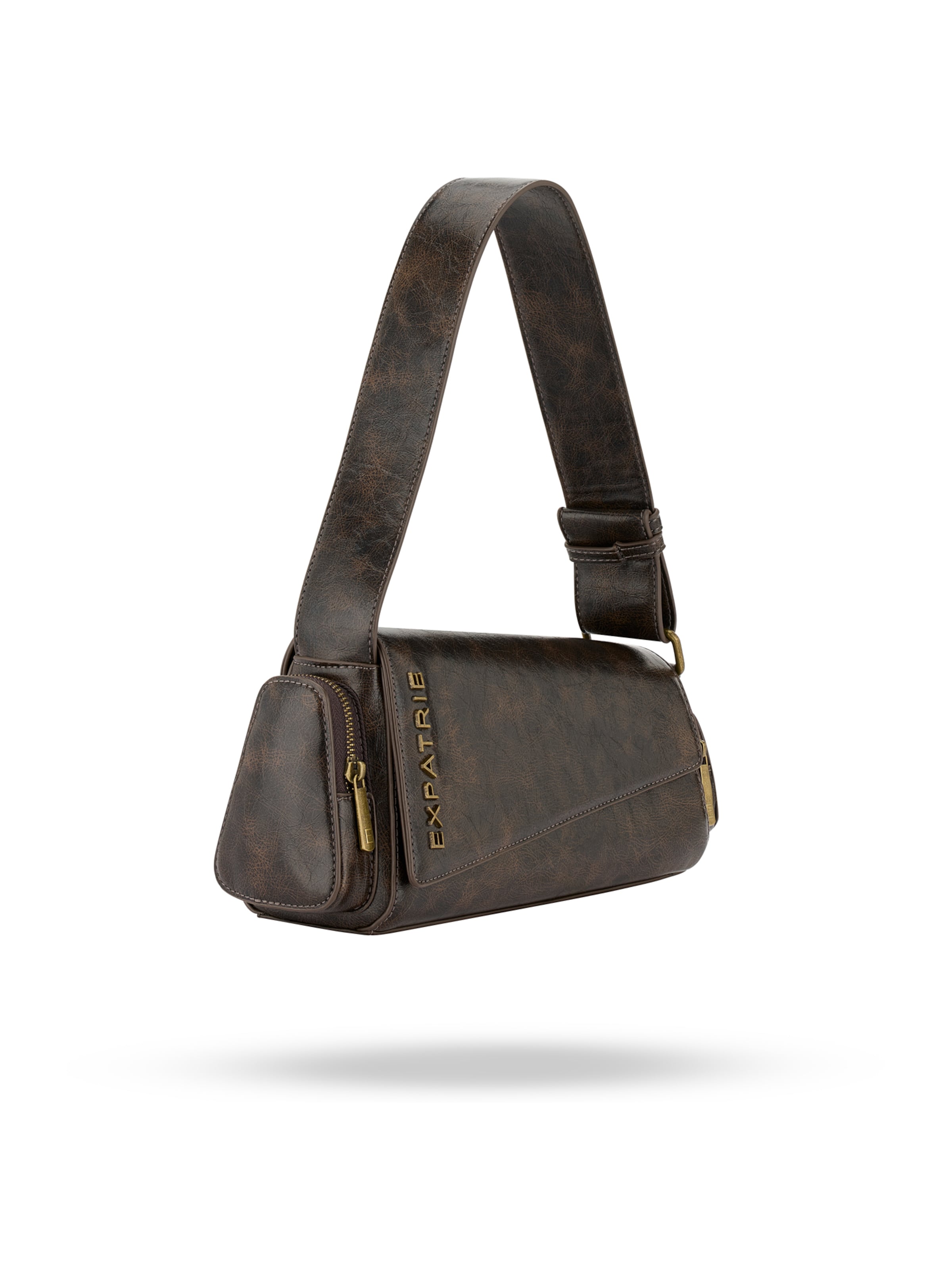 Expatrié Наплечная сумка 'Grace' в Коричневый