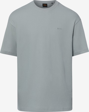 T-Shirt BOSS en gris : devant
