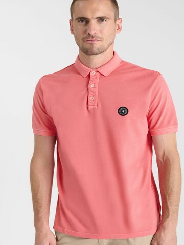 Le Temps Des Cerises Poloshirt 'Dylon' in Pink