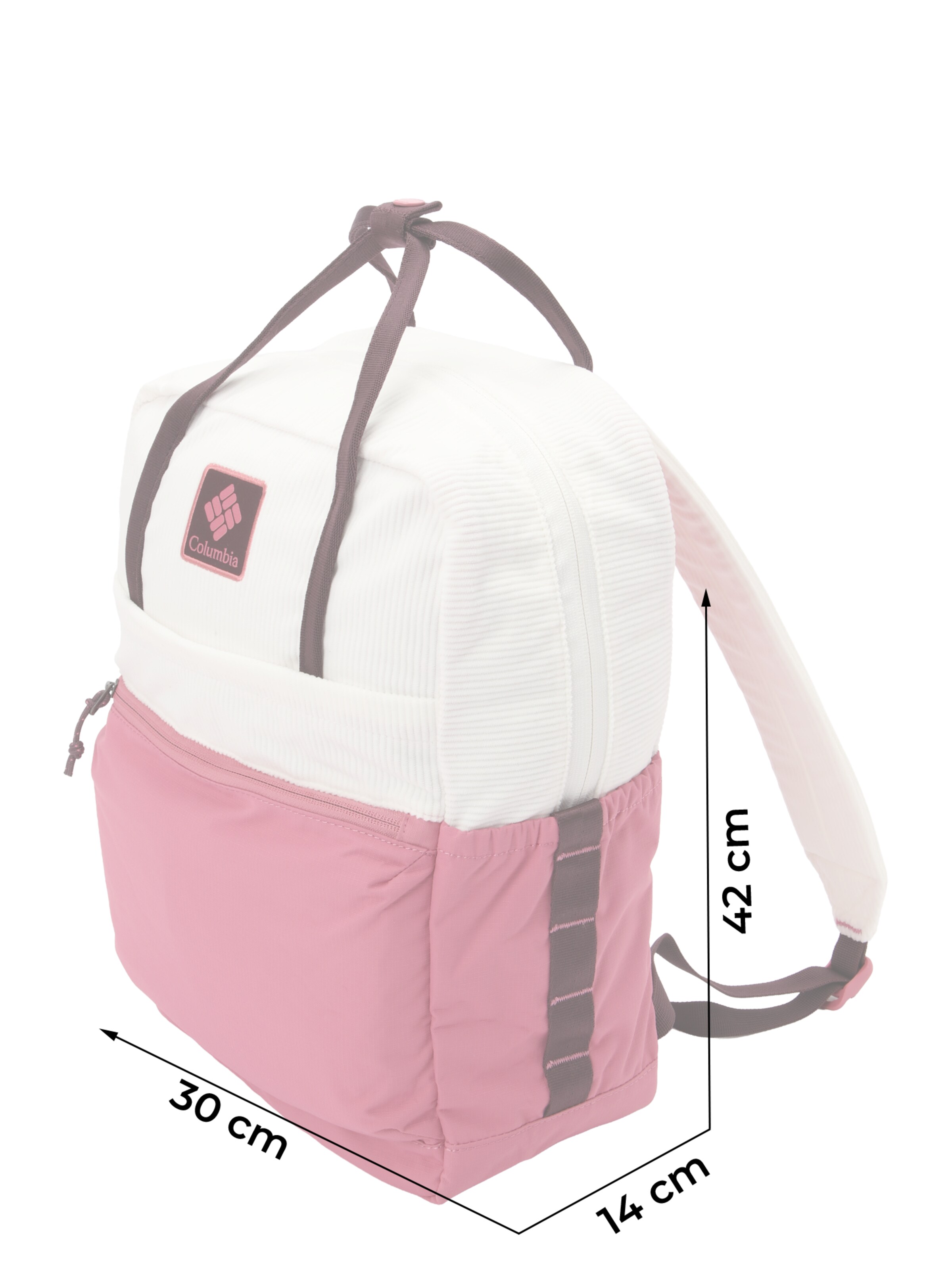 COLUMBIA Спортна раница 'Trail Traveler™ II' в бяло