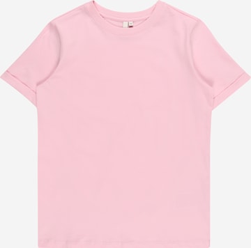 Pieces Kids T-Shirt 'Ria' in Pink: predná strana