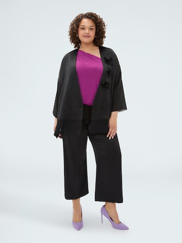 Fiorella Rubino Regular Broek in Zwart
