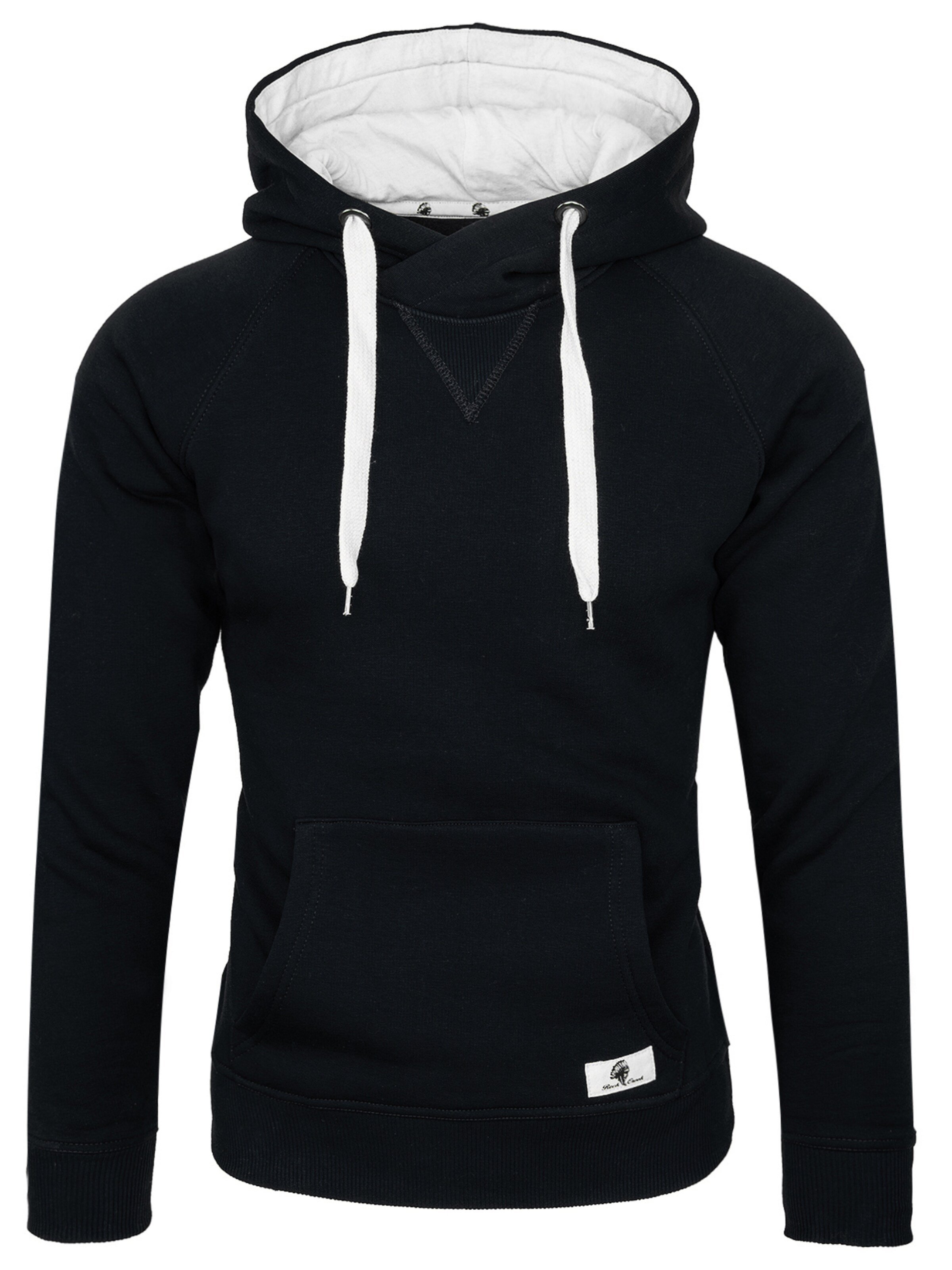 Rock Creek Sweatshirt in Schwarz: Vorderseite
