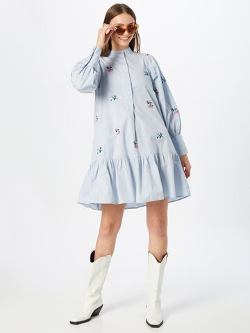 Y.A.S Shirt Dress 'Juvela' in Blue