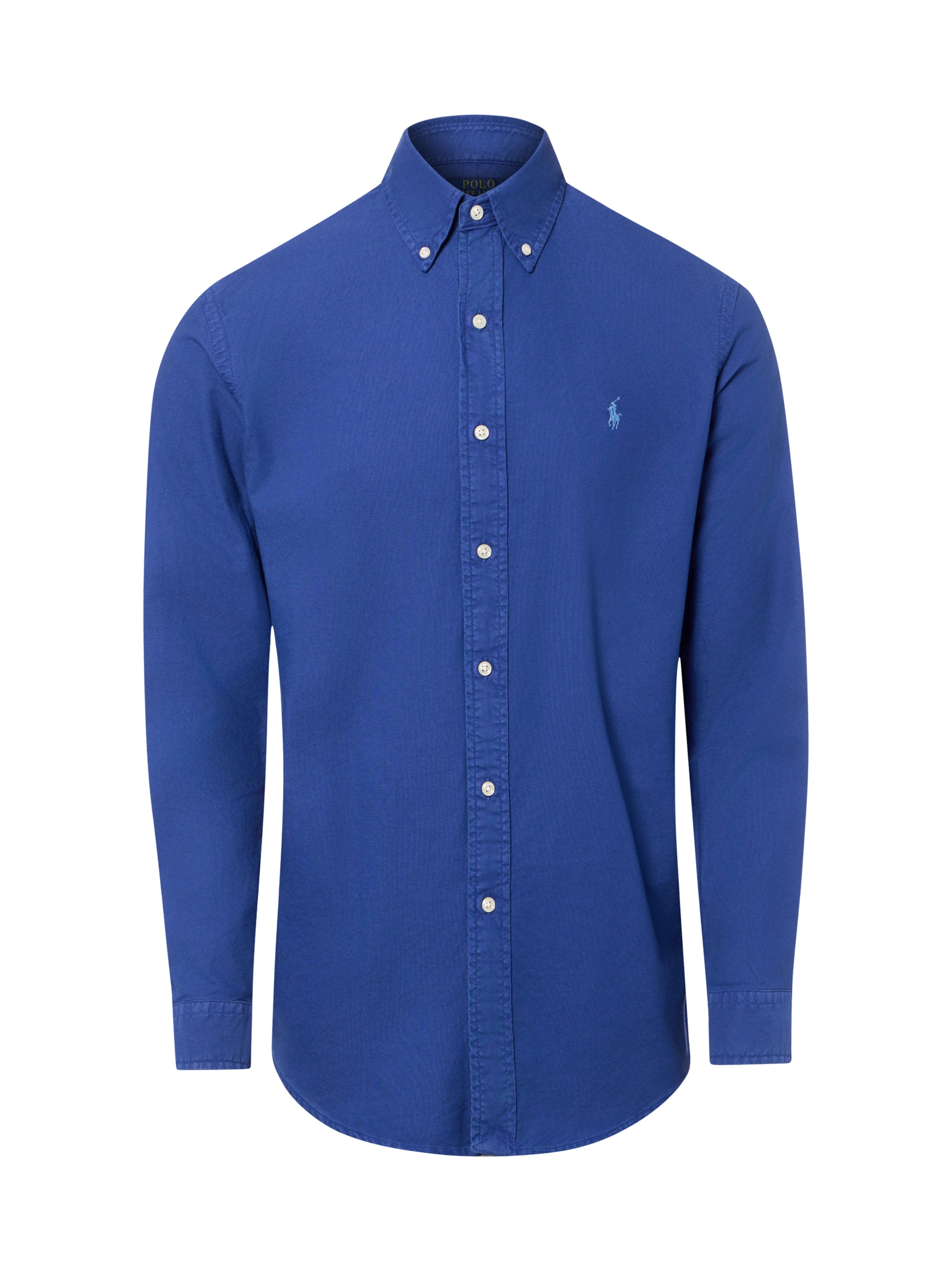 Chemise Polo Ralph Lauren en bleu : devant