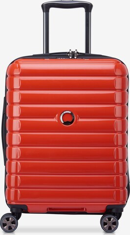 Trolley 'Shadow 5.0' di Delsey Paris in rosso: frontale