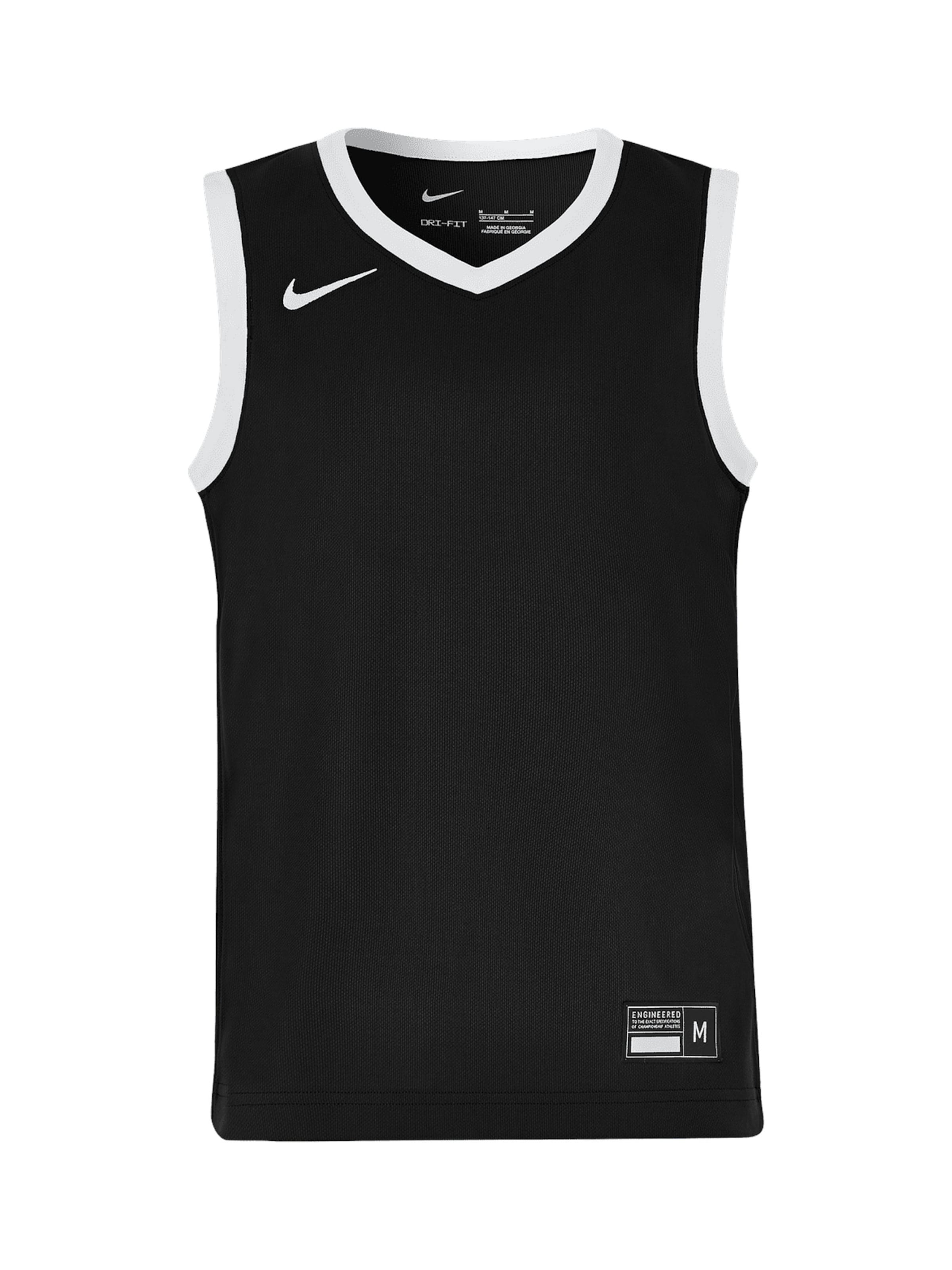 NIKE Funktionsshirt 'Team25' in Schwarz: Vorderseite