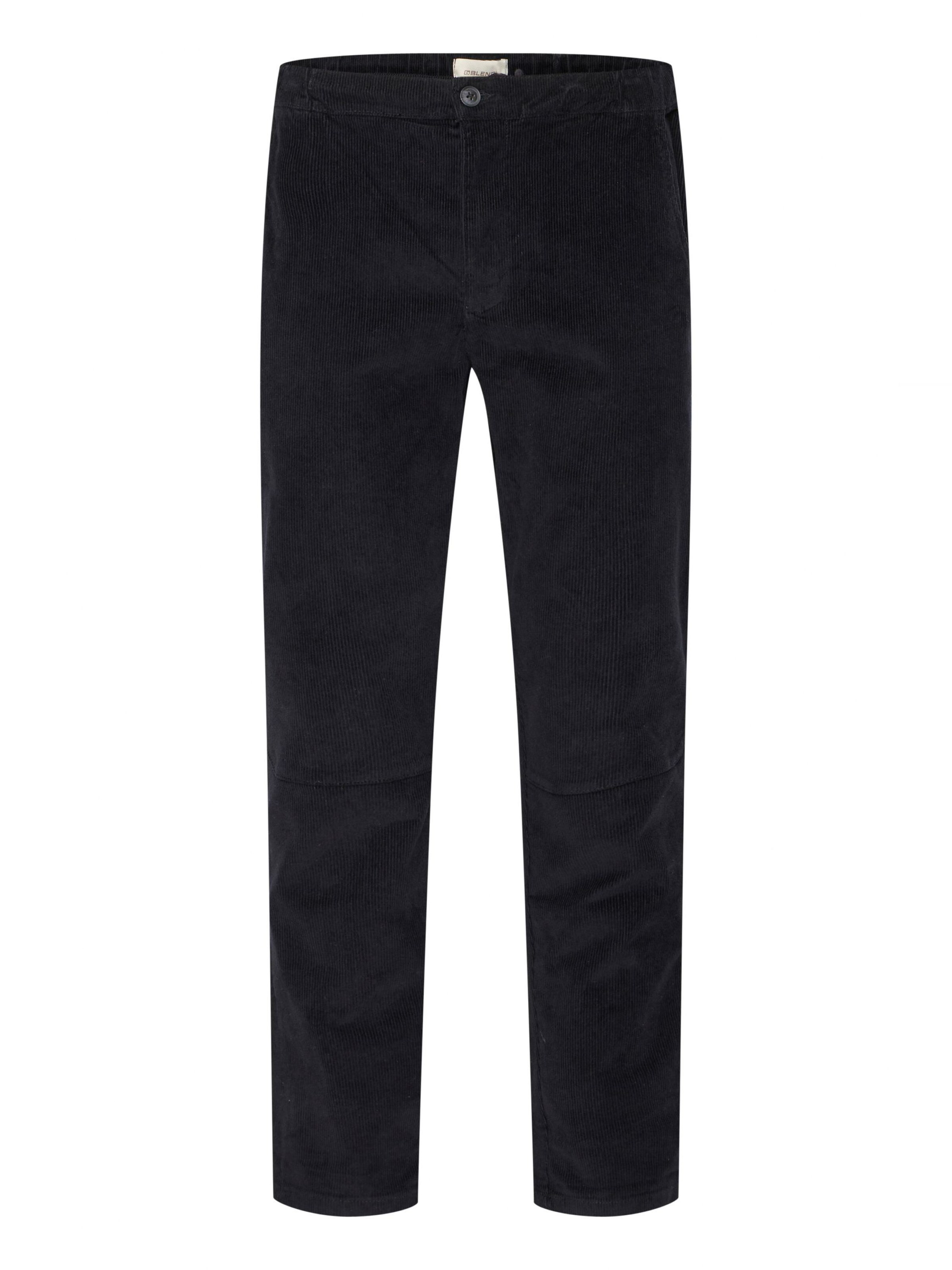 Slimfit Pantaloni chino di BLEND in nero: frontale