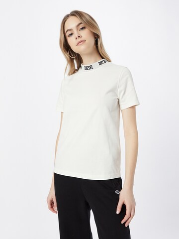 DIESEL T-Shirt in Weiß: Vorderseite