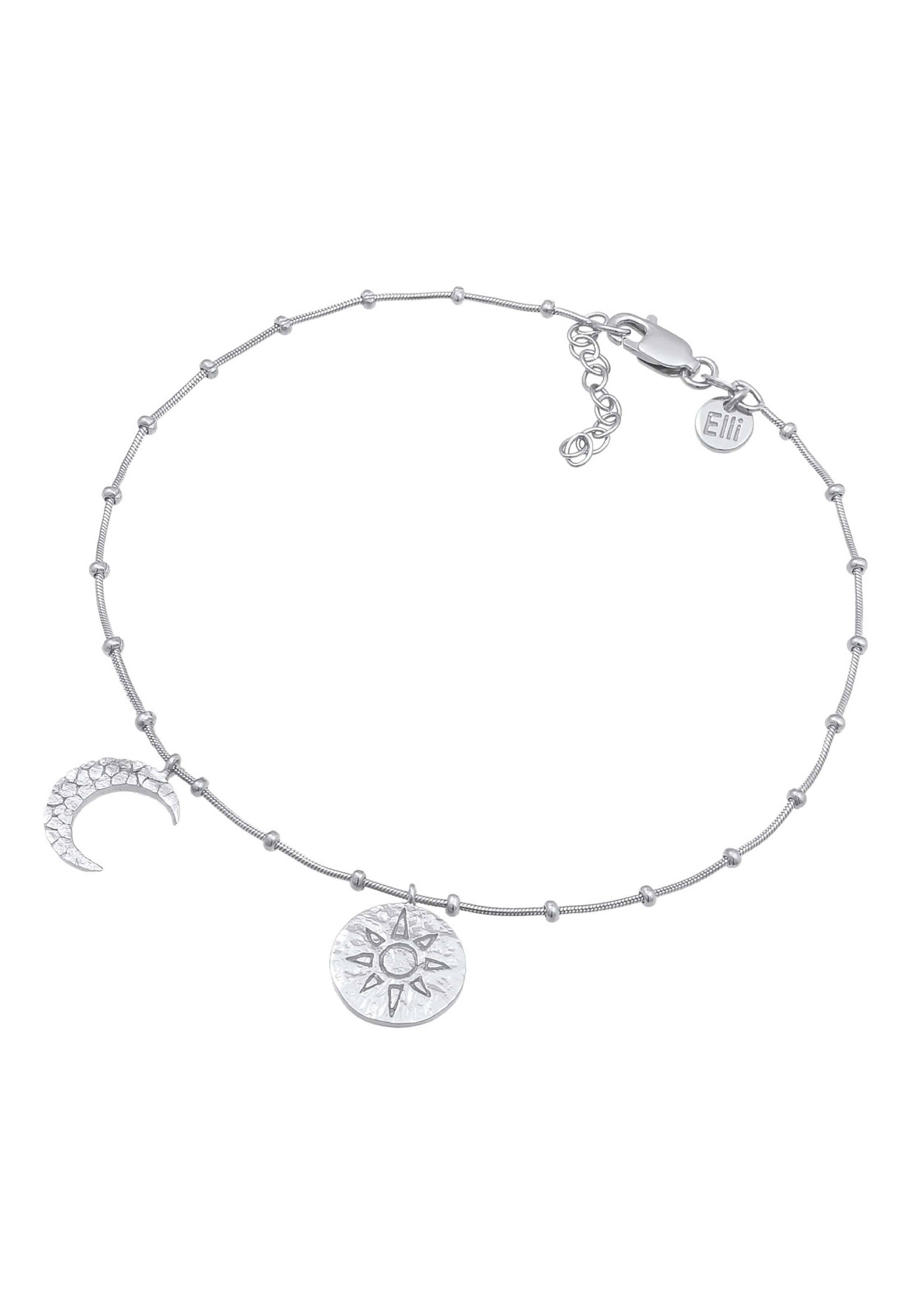 ELLI Foot jewelry 'Astro' in Silver