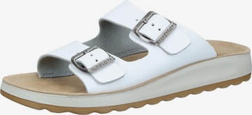 FLY FLOT Pantolette in Weiß: Vorderseite