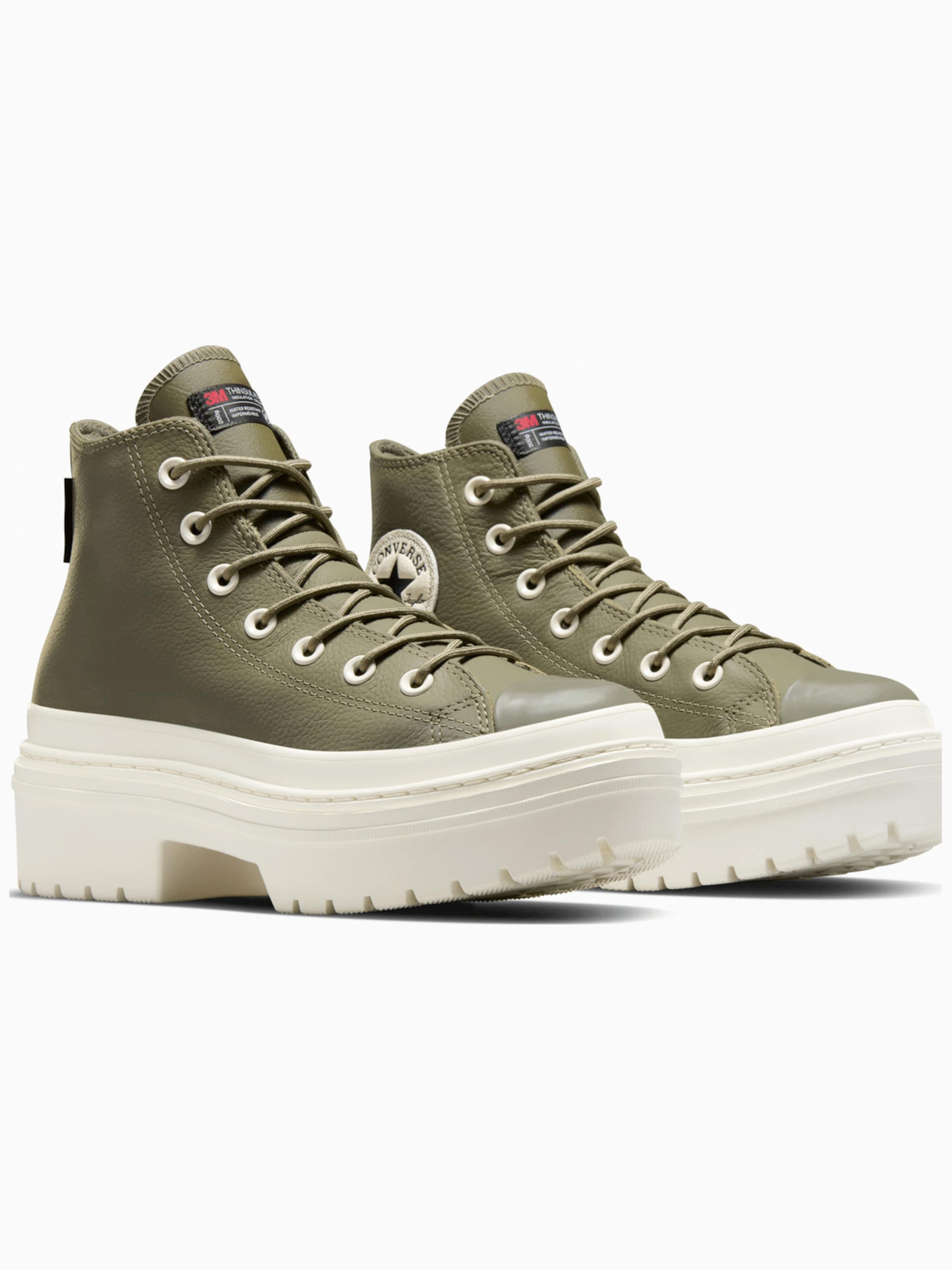 Sneaker alta 'Converse Chuck Taylor As Lugged Heel' di CONVERSE in verde
