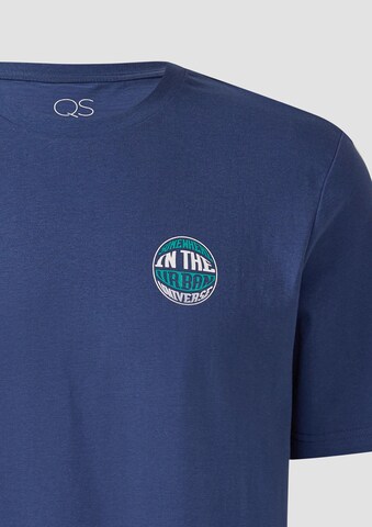 T-Shirt QS en bleu