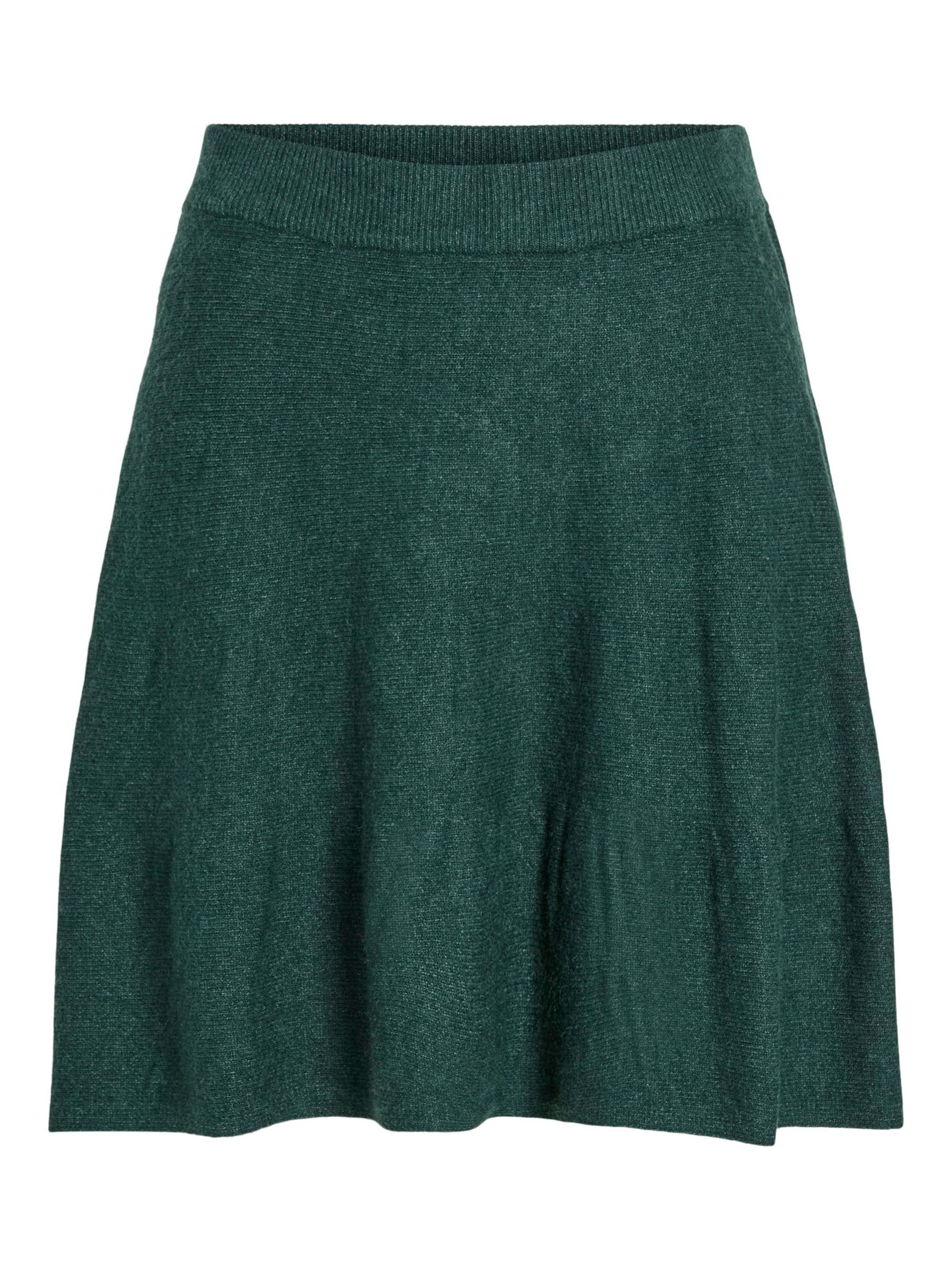 Jupe 'VIRil' VILA en vert : devant