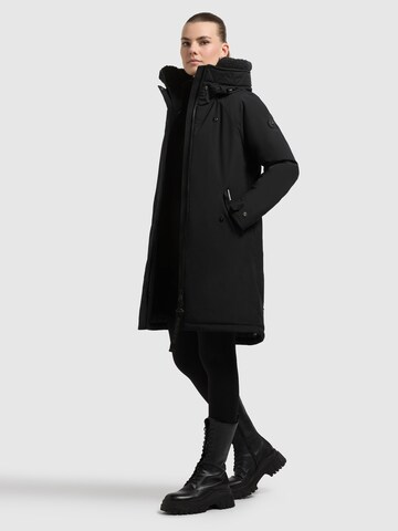 khujo Winter coat 'Semie3' in Black