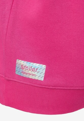 Sweat-shirt 'Sunny' smiler. en rose