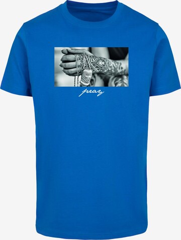 MT Men Shirt 'Pray 2.0' in Blue: front