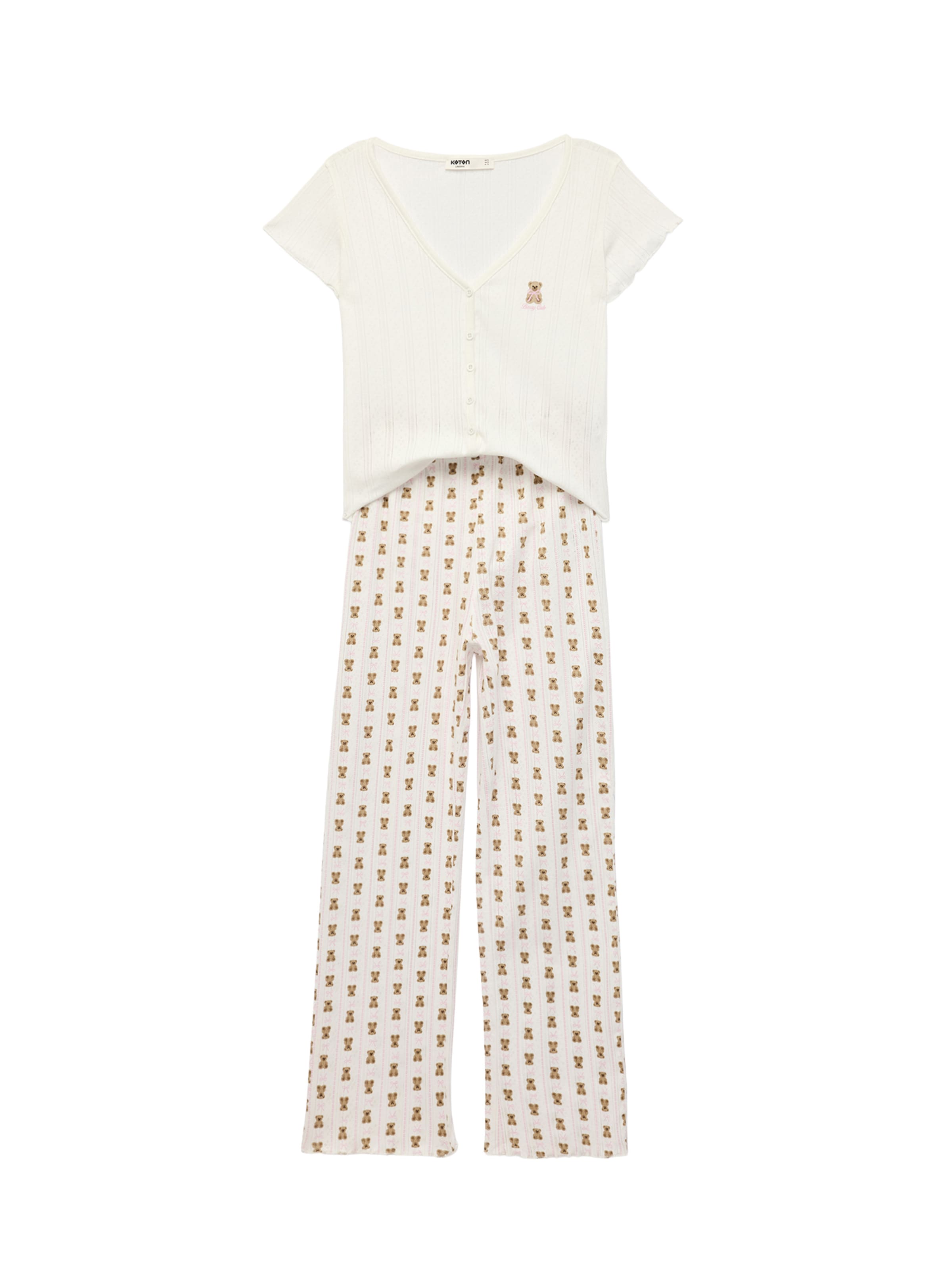 Koton Pajama in White: front