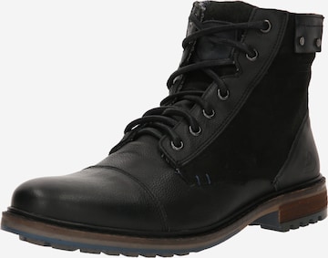 Bottines à lacets BULLBOXER en noir : devant