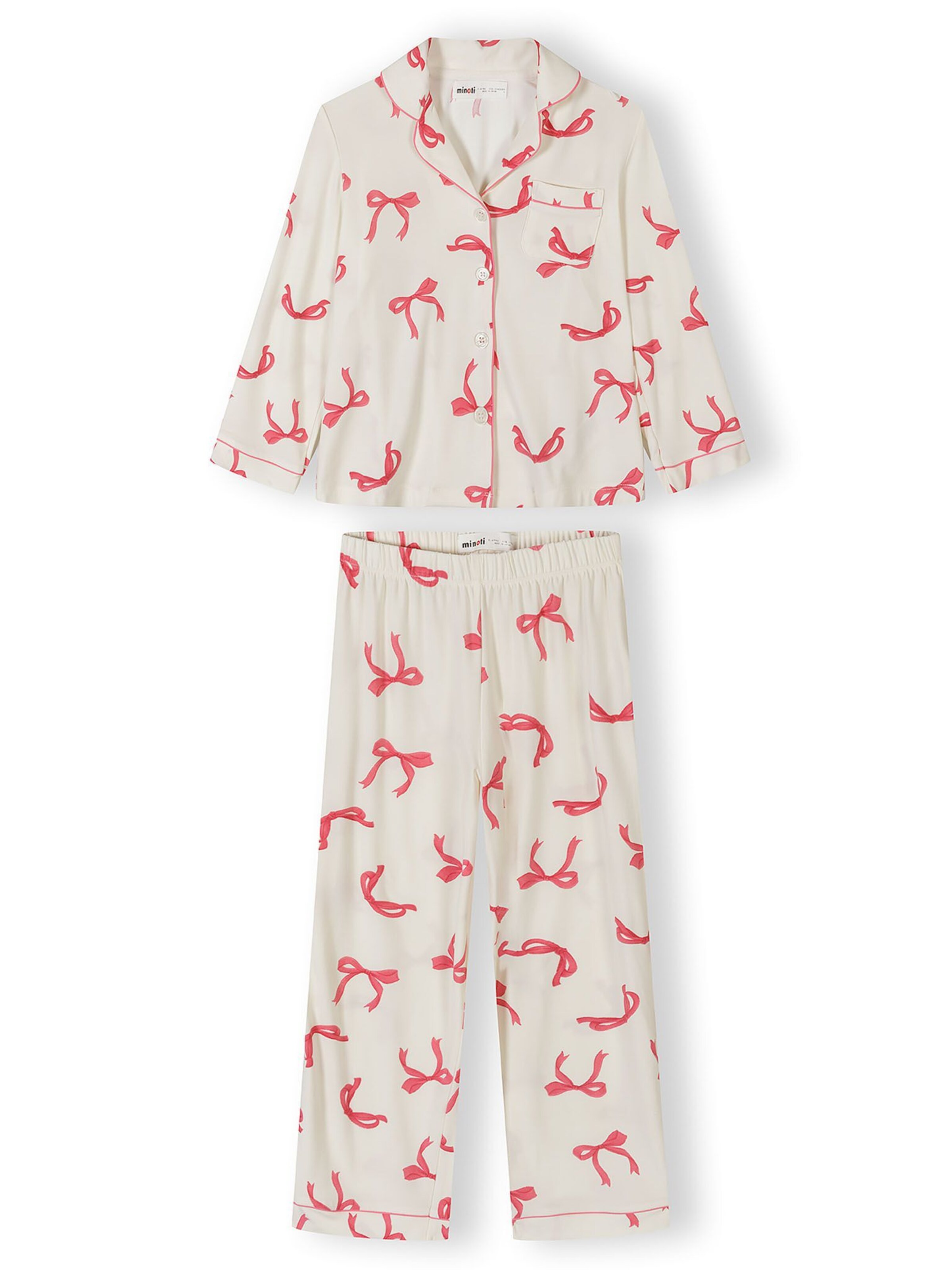 Pyjama MINOTI en blanc : devant