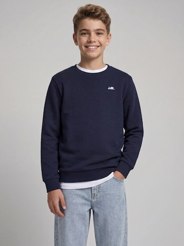 JJ Rebel Sweatshirt 'JREBREBEL' in Blauw: voorkant
