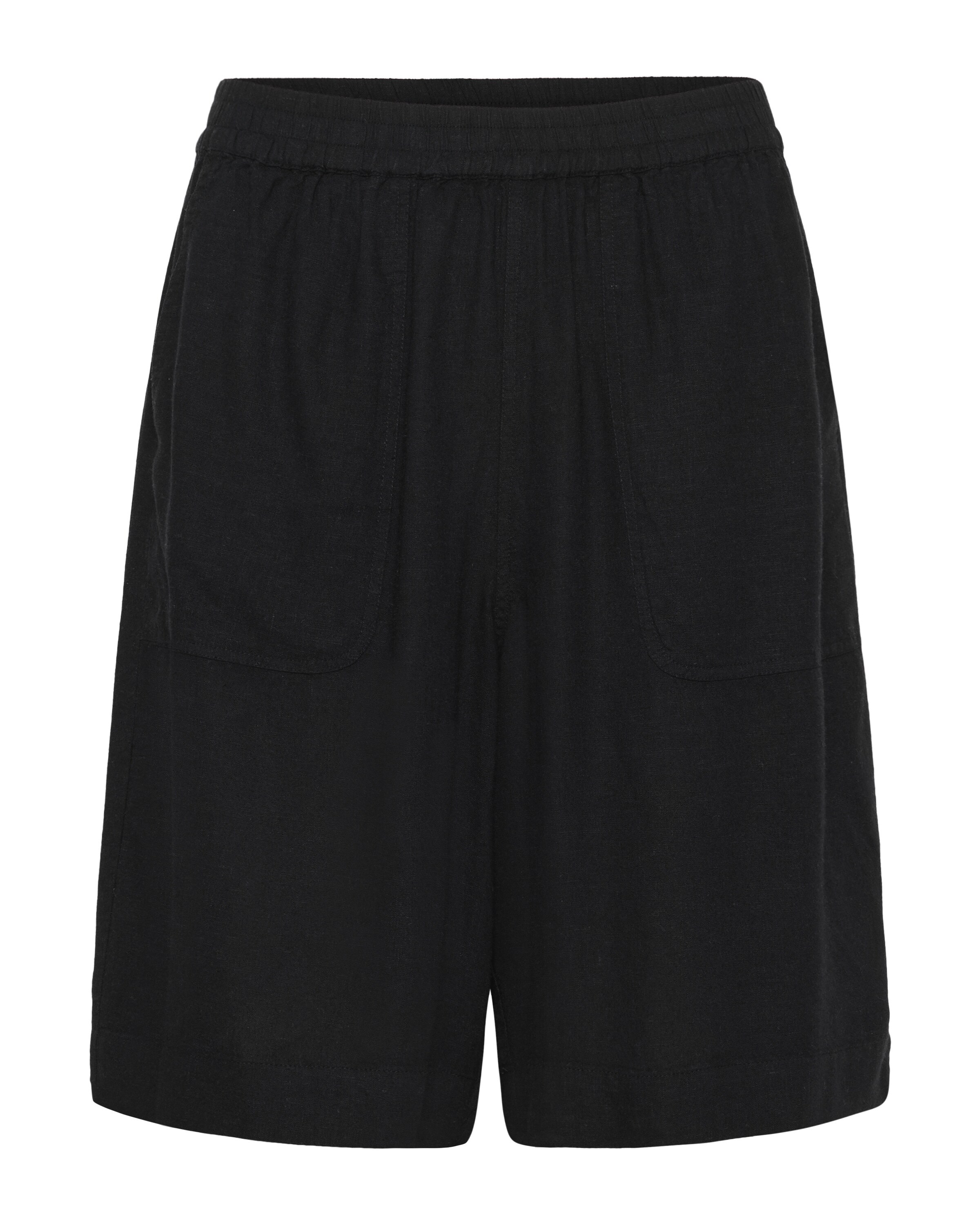 KaffeHlače 'KAMilia' - crna boja: prednji dio