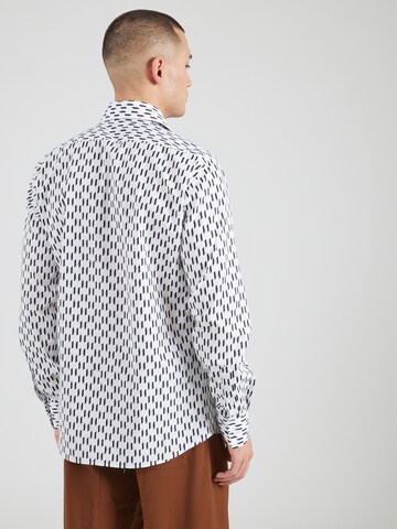 Karl Lagerfeld - Ajuste regular Camisa en blanco