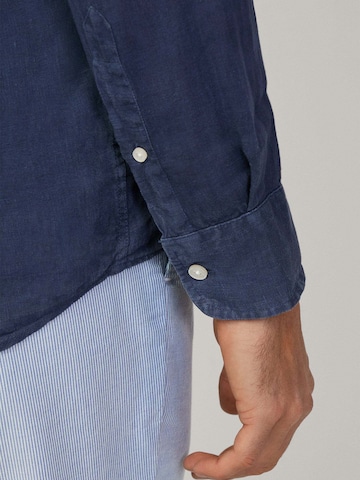 Hackett London Regular Fit Hemd in Blau
