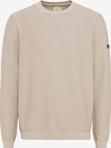 CAMEL ACTIVE Pullover in Beige: predná strana