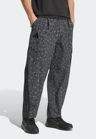 Loosefit Pantalon outdoor 'Xploric' ADIDAS TERREX en gris : devant