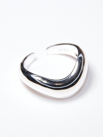 ARS-ARGENTI Ring '#008 SEXY CURVES' in Silver: front