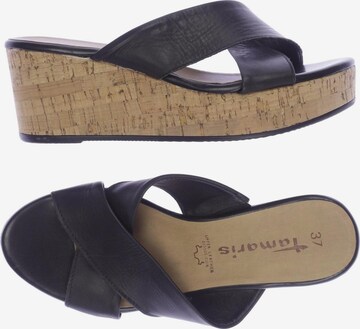 TAMARIS Sandals & High-Heeled Sandals in 37 in Black: front