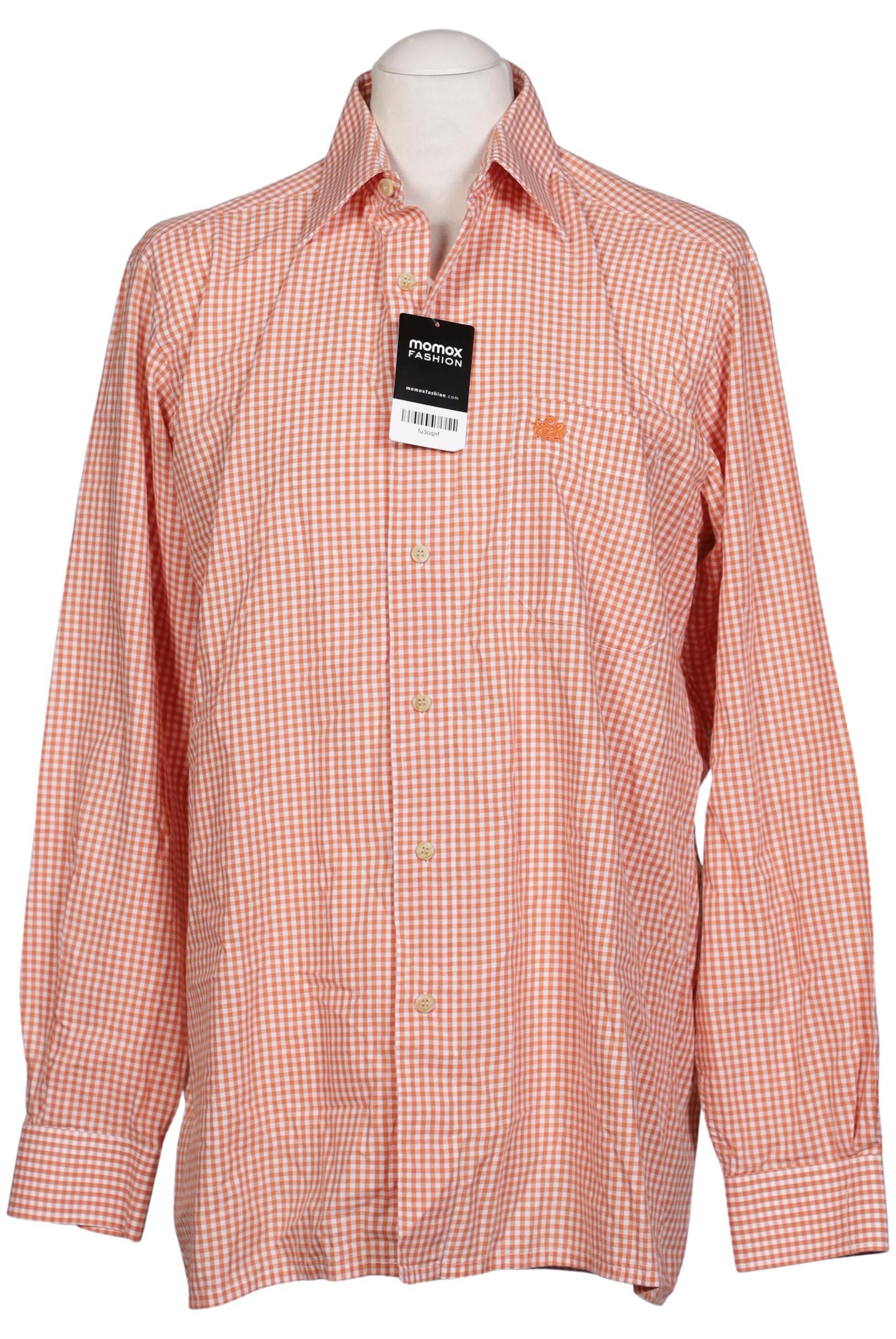 HAMMERSCHMID Button Up Shirt in M in Orange: front