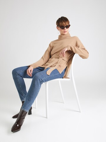 UNITED COLORS OF BENETTON Sweater in Beige