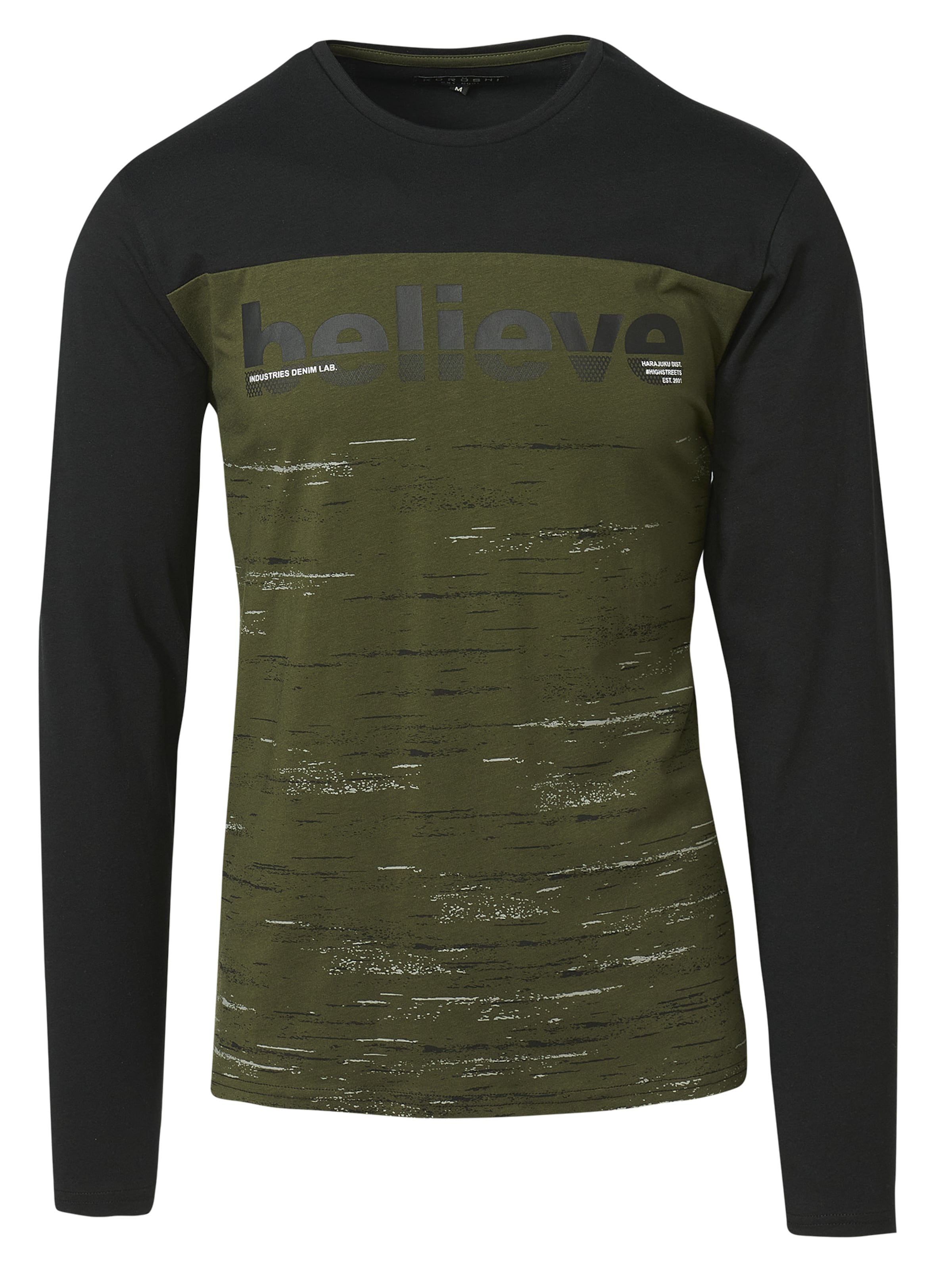 KOROSHI Tričko - Zelená: predná strana