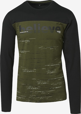 KOROSHI T-shirt i grön: framsida