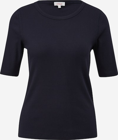 s.Oliver T-shirt en bleu marine, Vue avec produit