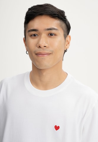 MELA - Camisa 'Pravin' em branco