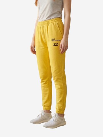My fashion - Tapered Calças de desporto em amarelo