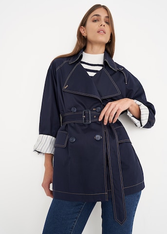 Camomilla Tussenmantel 'Ted' in Blauw: voorkant
