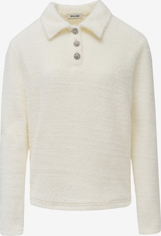 Salsa Jeans Trui in Wit: voorkant