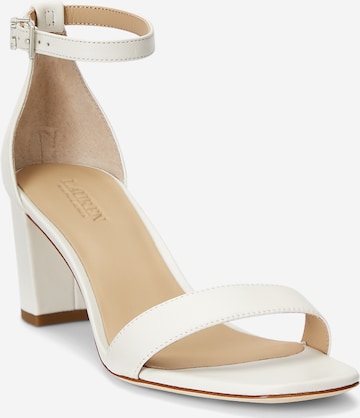 Lauren Ralph LaurenSandale s remenčićima 'LOGAN' - bijela boja: prednji dio
